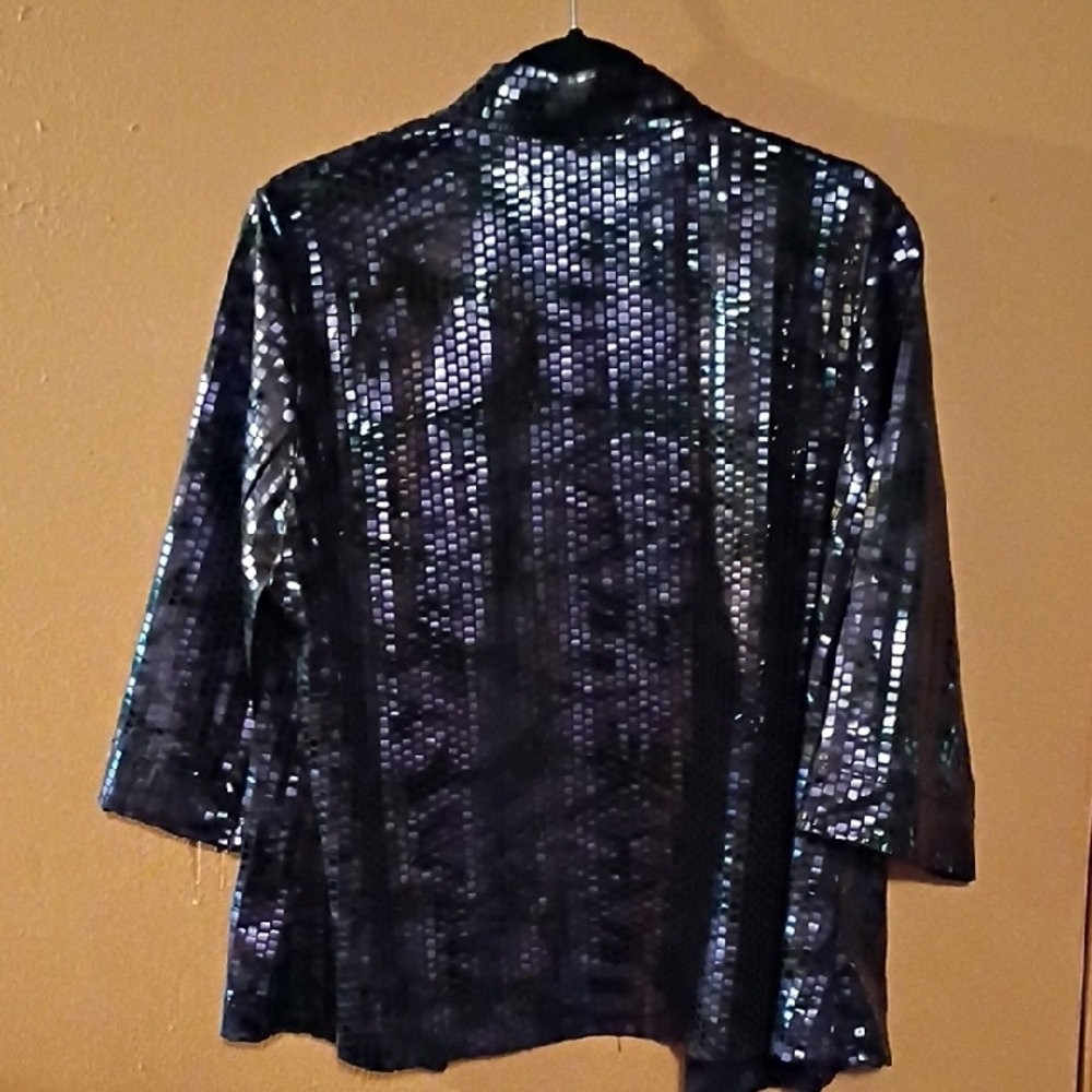 Sequin Black Jacket - image 4